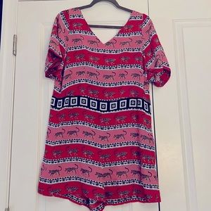 HAYLEY MENZIES Silk romper. Medium